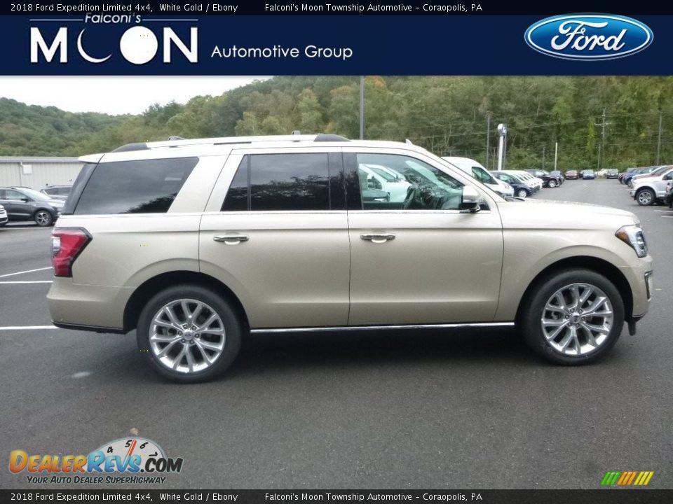 2018 Ford Expedition Limited 4x4 White Gold / Ebony Photo #1