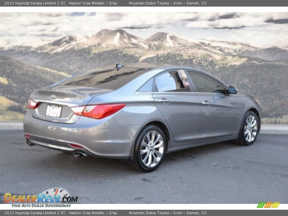 2013 Hyundai Sonata Limited 2.0T Harbor Gray Metallic / Gray Photo #3