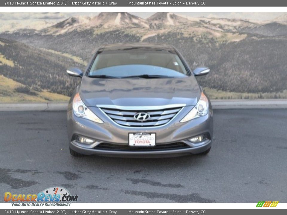 2013 Hyundai Sonata Limited 2.0T Harbor Gray Metallic / Gray Photo #4