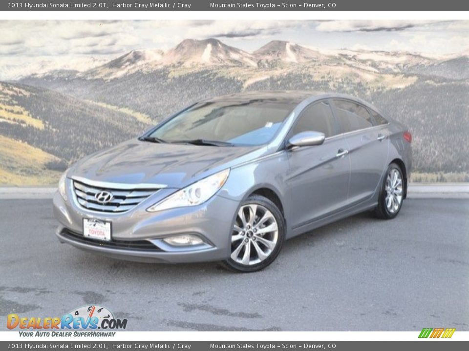 2013 Hyundai Sonata Limited 2.0T Harbor Gray Metallic / Gray Photo #5