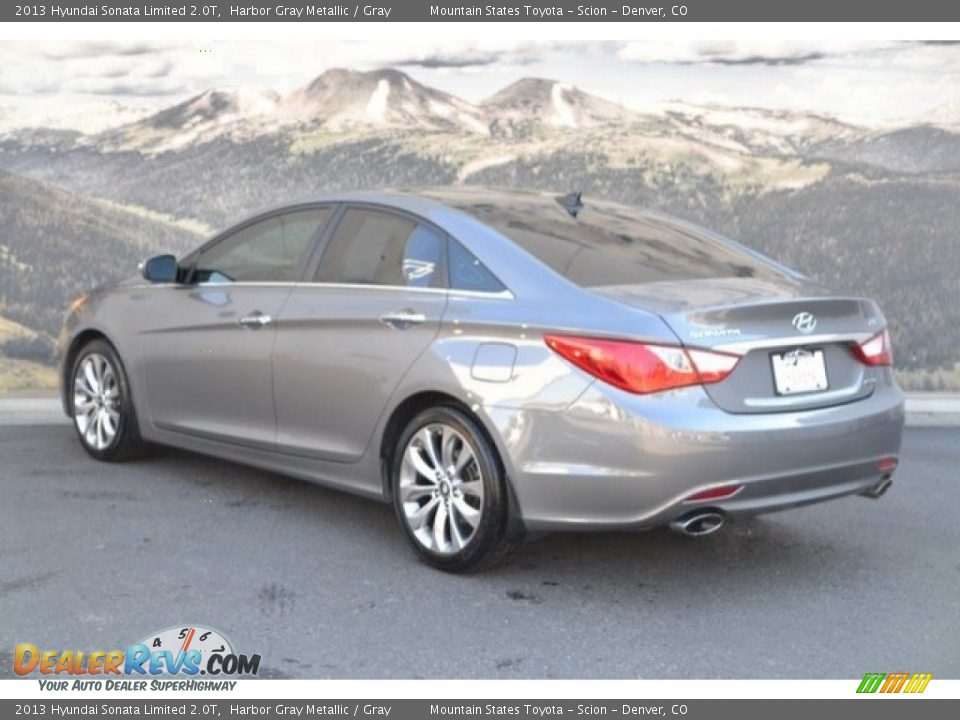 2013 Hyundai Sonata Limited 2.0T Harbor Gray Metallic / Gray Photo #8