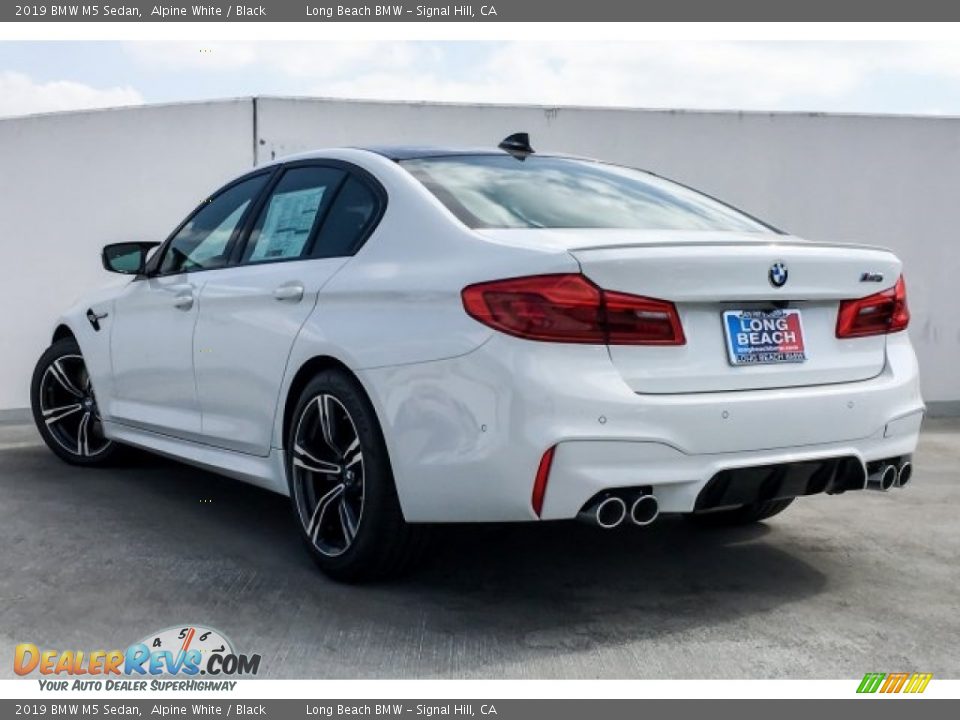 2019 BMW M5 Sedan Alpine White / Black Photo #2