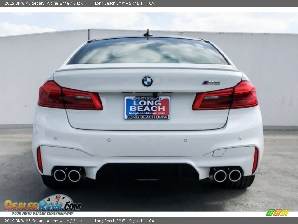 2019 BMW M5 Sedan Alpine White / Black Photo #3