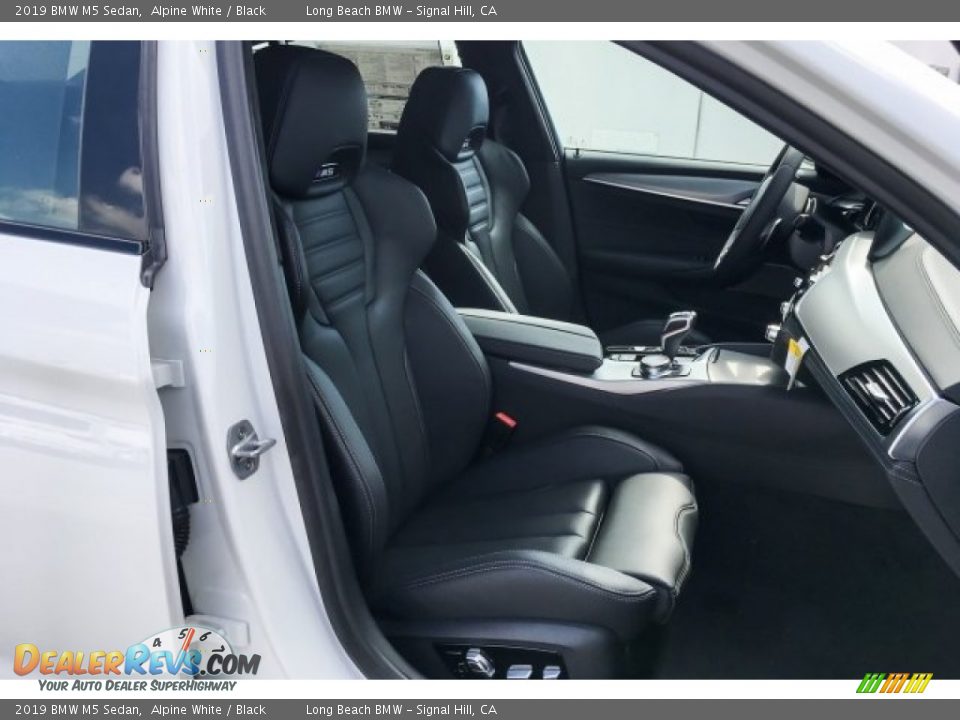 2019 BMW M5 Sedan Alpine White / Black Photo #5
