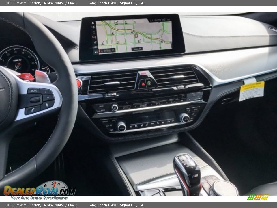 2019 BMW M5 Sedan Alpine White / Black Photo #6