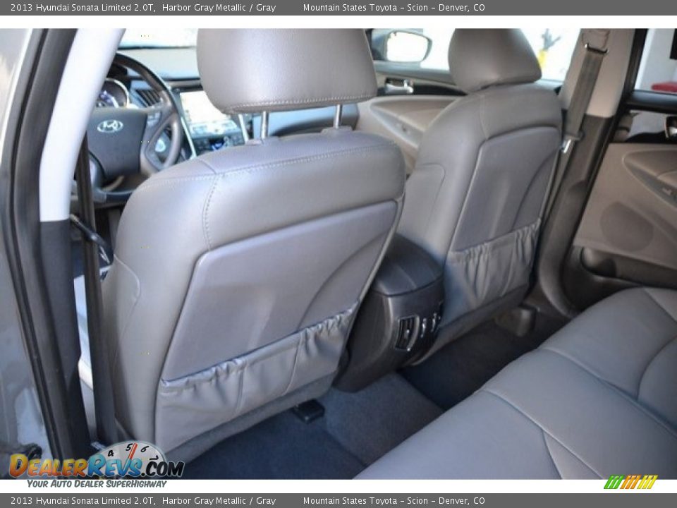 2013 Hyundai Sonata Limited 2.0T Harbor Gray Metallic / Gray Photo #20