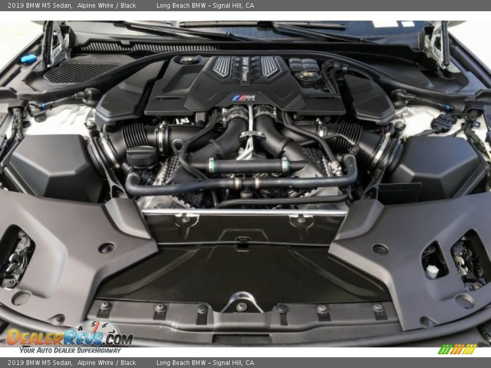 2019 BMW M5 Sedan 4.4 Liter M TwinPower Turbocharged DOHC 32-Valve VVT V8 Engine Photo #8