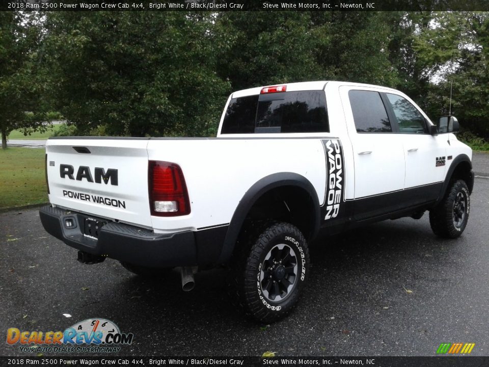 2018 Ram 2500 Power Wagon Crew Cab 4x4 Bright White / Black/Diesel Gray Photo #6
