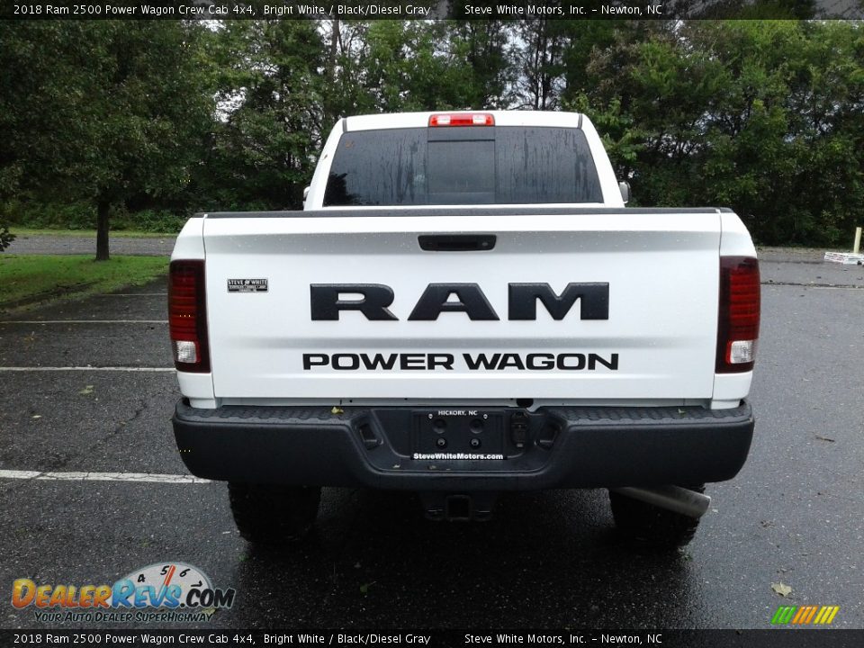 2018 Ram 2500 Power Wagon Crew Cab 4x4 Bright White / Black/Diesel Gray Photo #7