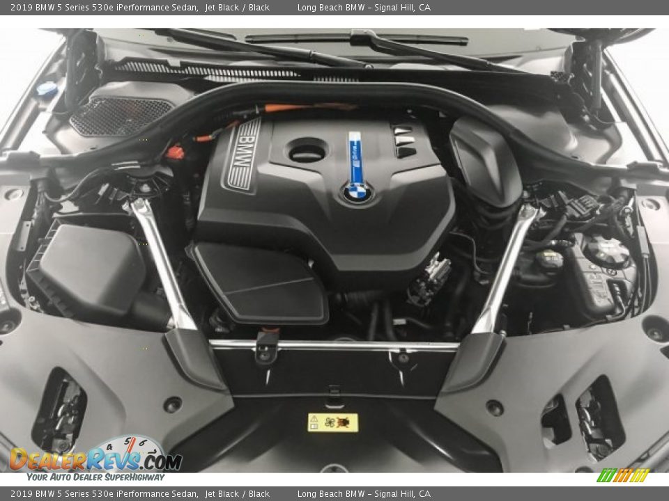 2019 BMW 5 Series 530e iPerformance Sedan Jet Black / Black Photo #8