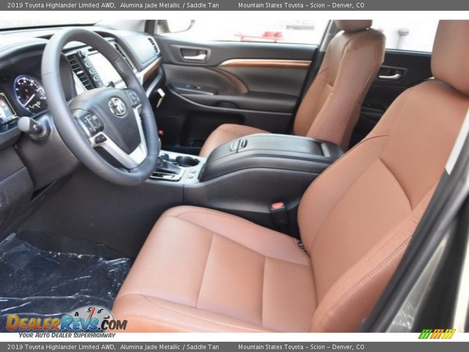 Front Seat of 2019 Toyota Highlander Limited AWD Photo #6