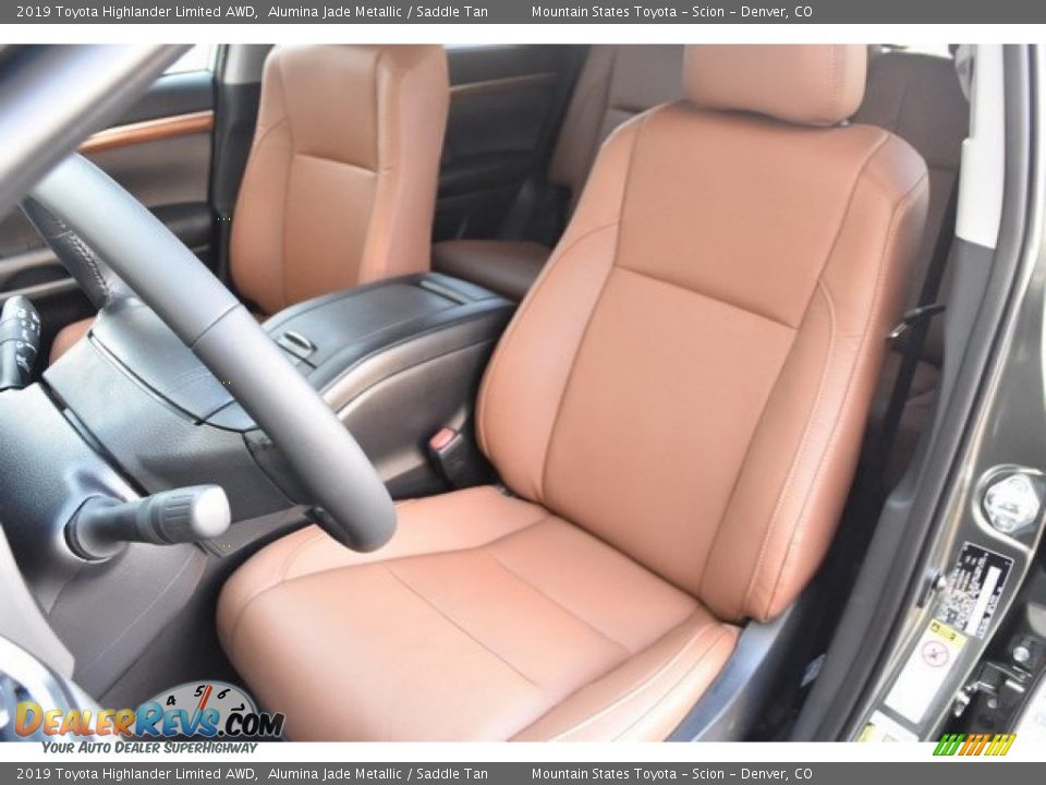 Front Seat of 2019 Toyota Highlander Limited AWD Photo #7