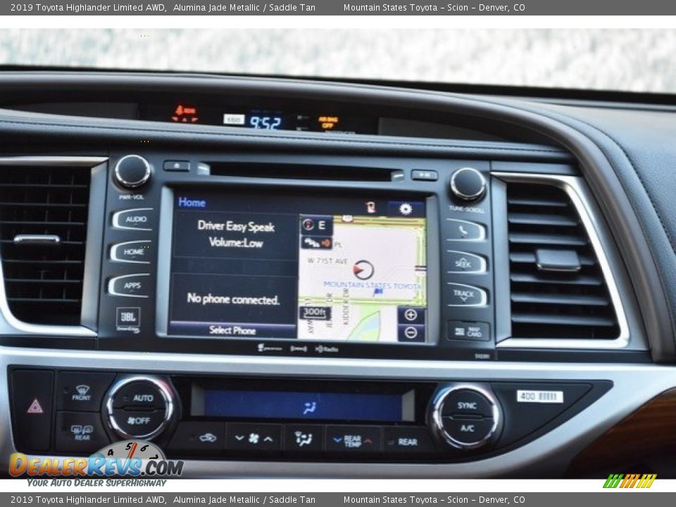 Navigation of 2019 Toyota Highlander Limited AWD Photo #10