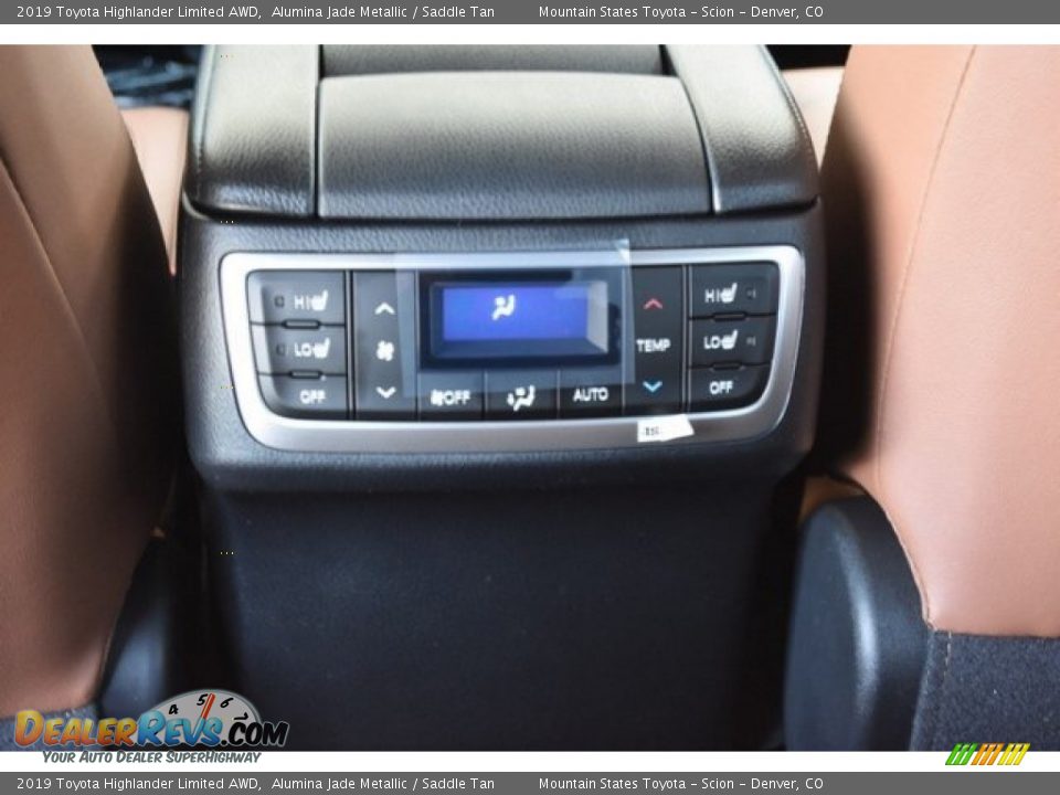 2019 Toyota Highlander Limited AWD Alumina Jade Metallic / Saddle Tan Photo #17