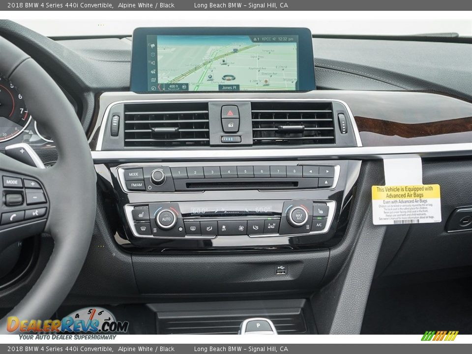 Controls of 2018 BMW 4 Series 440i Convertible Photo #6