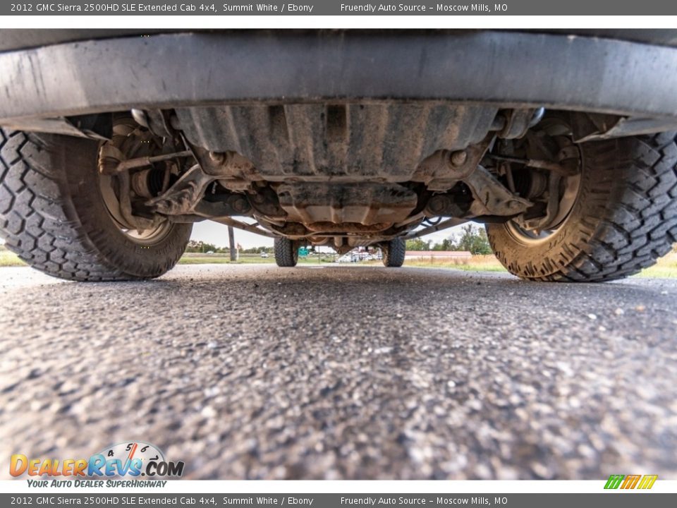 2012 GMC Sierra 2500HD SLE Extended Cab 4x4 Summit White / Ebony Photo #10