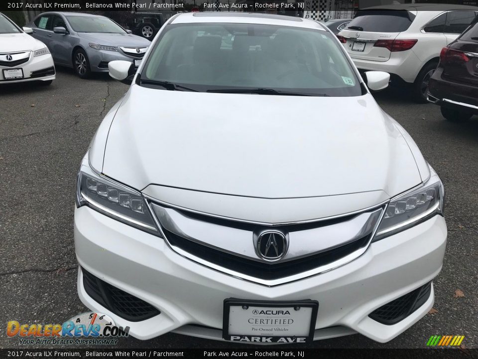 2017 Acura ILX Premium Bellanova White Pearl / Parchment Photo #2