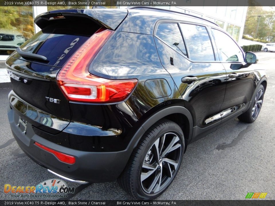 2019 Volvo XC40 T5 R-Design AWD Black Stone / Charcoal Photo #3