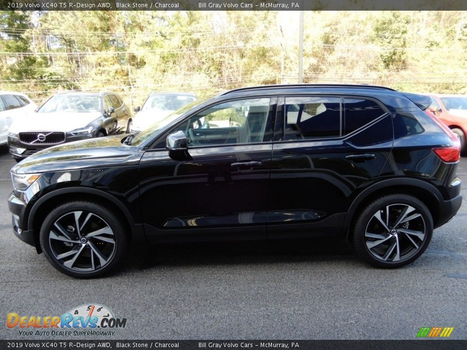 2019 Volvo XC40 T5 R-Design AWD Black Stone / Charcoal Photo #7