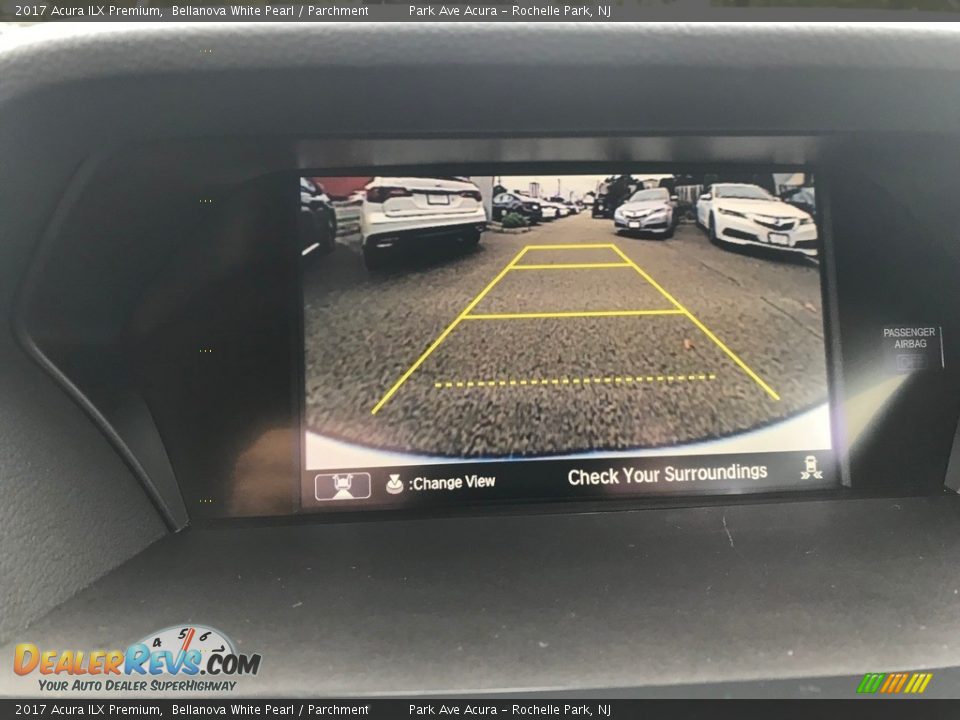 2017 Acura ILX Premium Bellanova White Pearl / Parchment Photo #11
