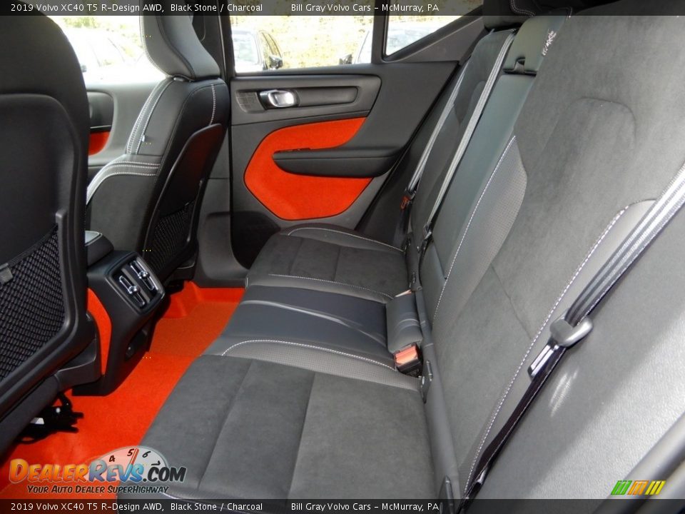 Rear Seat of 2019 Volvo XC40 T5 R-Design AWD Photo #12