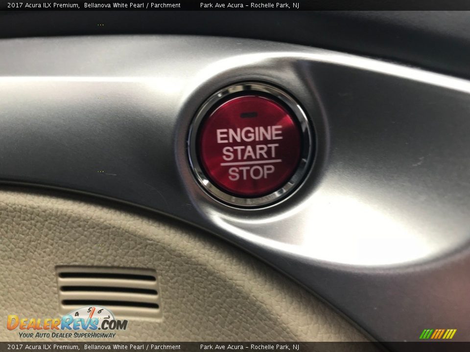 2017 Acura ILX Premium Bellanova White Pearl / Parchment Photo #15