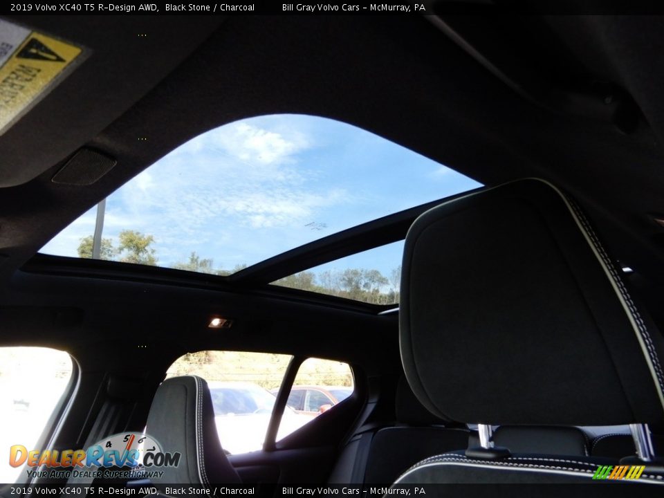 2019 Volvo XC40 T5 R-Design AWD Black Stone / Charcoal Photo #18
