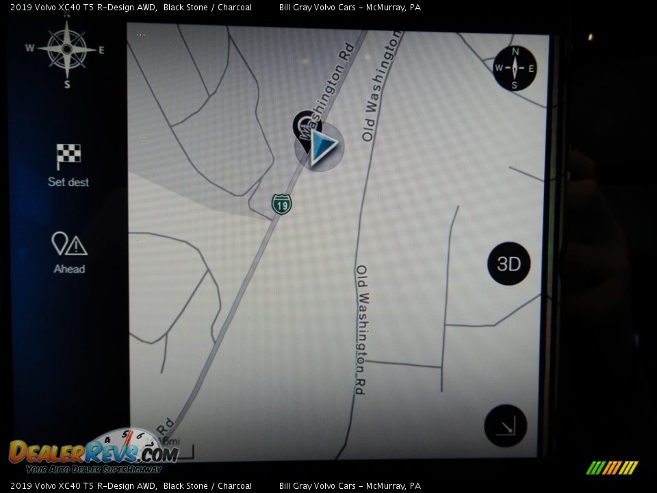 2019 Volvo XC40 T5 R-Design AWD Black Stone / Charcoal Photo #20