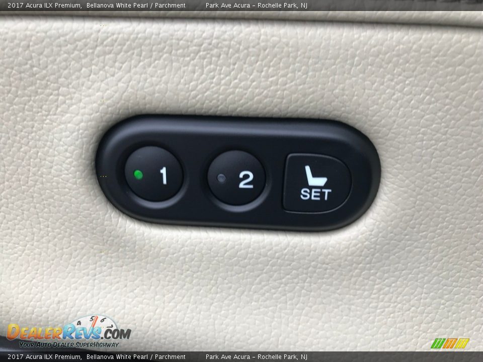 2017 Acura ILX Premium Bellanova White Pearl / Parchment Photo #23