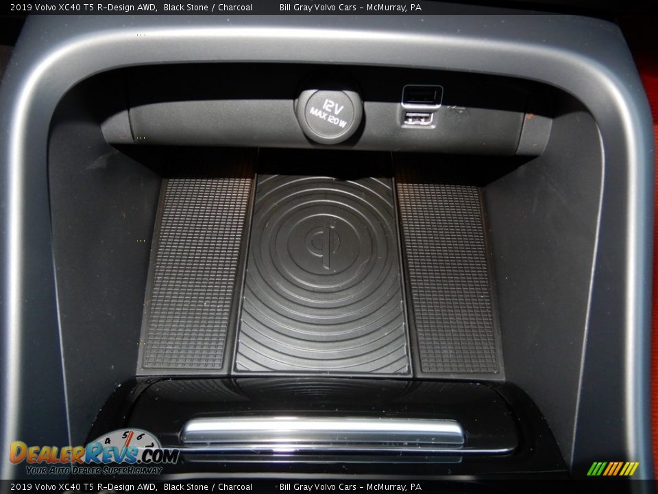 2019 Volvo XC40 T5 R-Design AWD Black Stone / Charcoal Photo #23