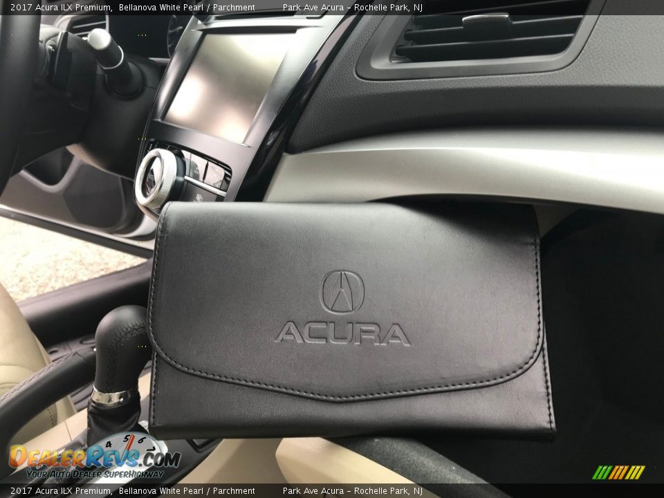 2017 Acura ILX Premium Bellanova White Pearl / Parchment Photo #25