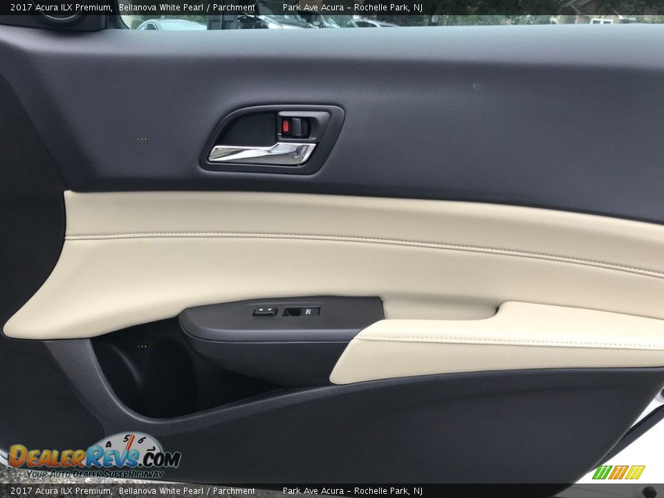 2017 Acura ILX Premium Bellanova White Pearl / Parchment Photo #26