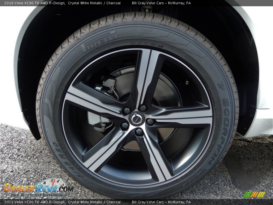 2019 Volvo XC90 T6 AWD R-Design Wheel Photo #6
