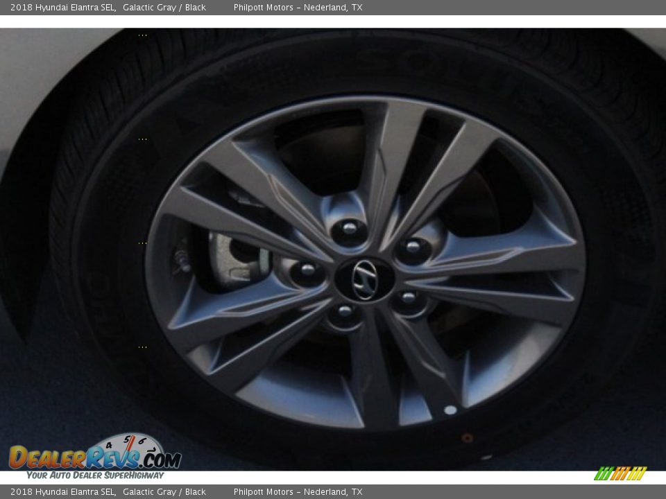 2018 Hyundai Elantra SEL Galactic Gray / Black Photo #5
