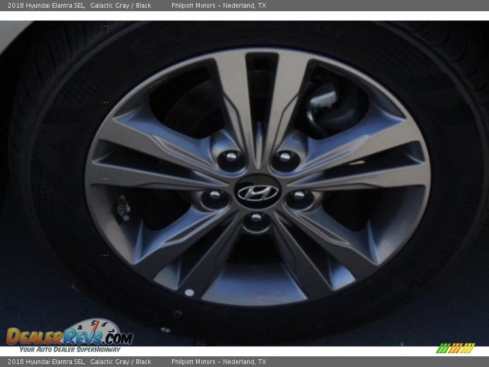 2018 Hyundai Elantra SEL Galactic Gray / Black Photo #6