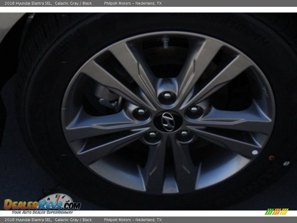 2018 Hyundai Elantra SEL Galactic Gray / Black Photo #10