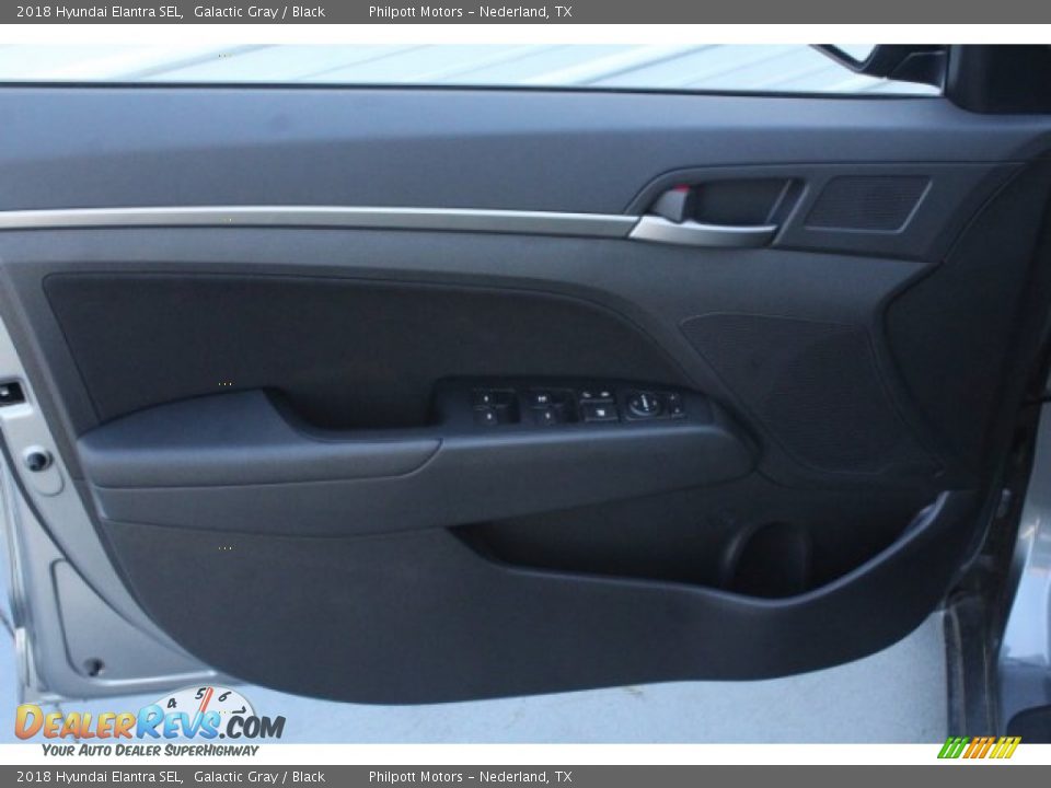 2018 Hyundai Elantra SEL Galactic Gray / Black Photo #12