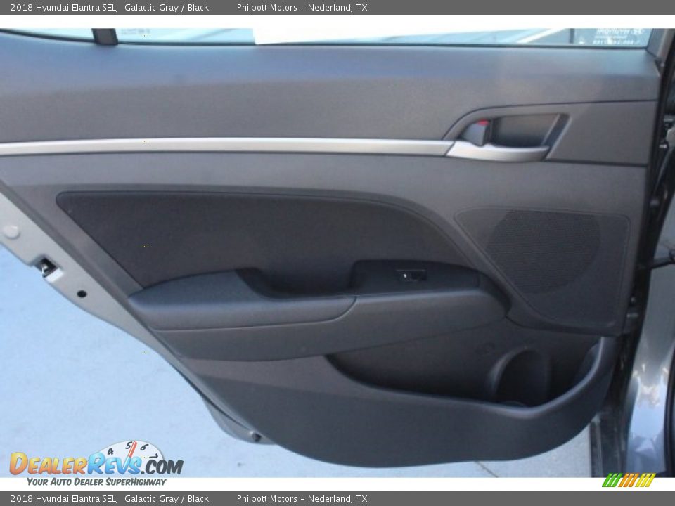 2018 Hyundai Elantra SEL Galactic Gray / Black Photo #22