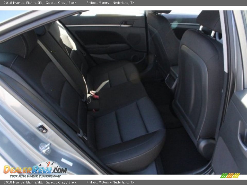 2018 Hyundai Elantra SEL Galactic Gray / Black Photo #28