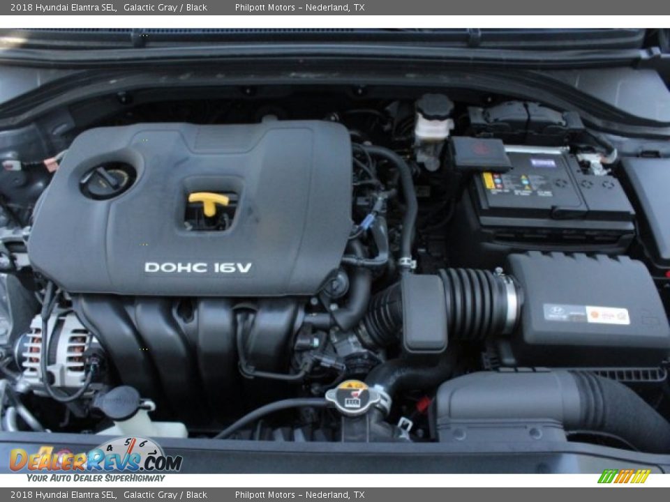 2018 Hyundai Elantra SEL Galactic Gray / Black Photo #32