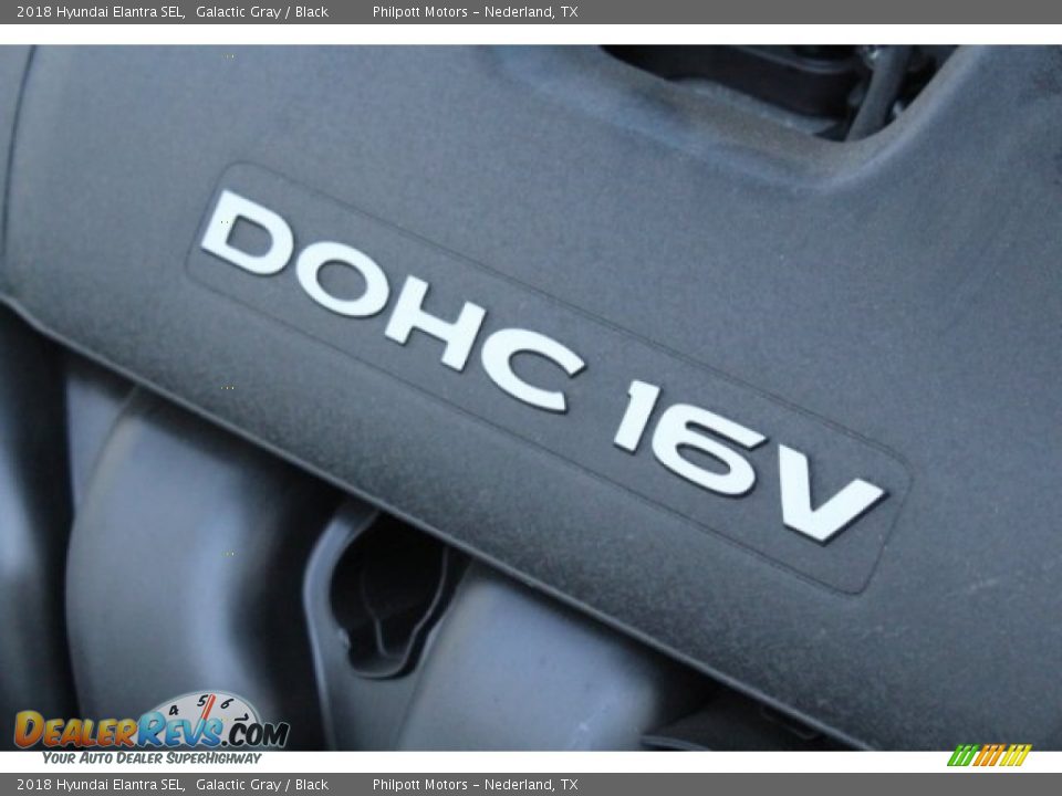 2018 Hyundai Elantra SEL Galactic Gray / Black Photo #33