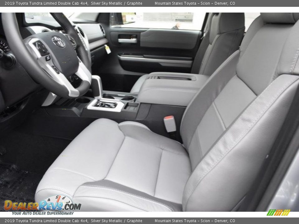 Front Seat of 2019 Toyota Tundra Limited Double Cab 4x4 Photo #6