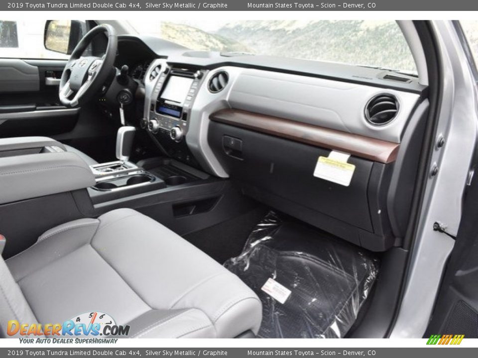 Dashboard of 2019 Toyota Tundra Limited Double Cab 4x4 Photo #10