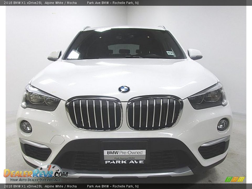 2018 BMW X1 xDrive28i Alpine White / Mocha Photo #8