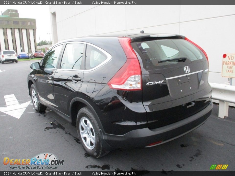 2014 Honda CR-V LX AWD Crystal Black Pearl / Black Photo #3