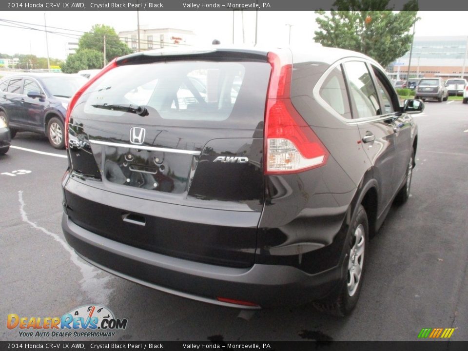 2014 Honda CR-V LX AWD Crystal Black Pearl / Black Photo #5