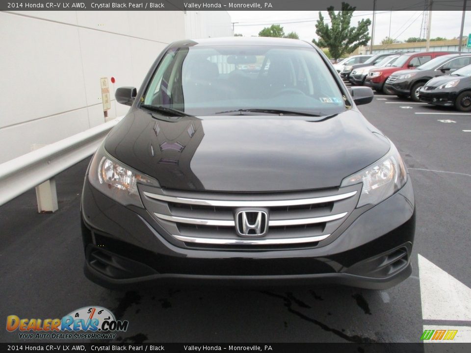 2014 Honda CR-V LX AWD Crystal Black Pearl / Black Photo #7