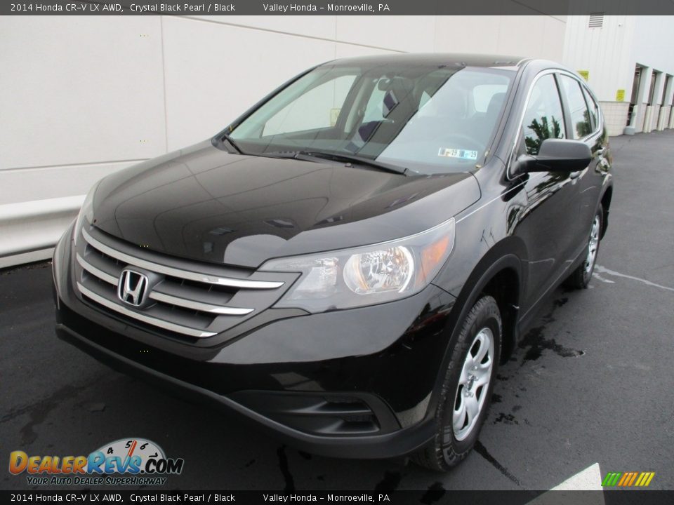 2014 Honda CR-V LX AWD Crystal Black Pearl / Black Photo #8
