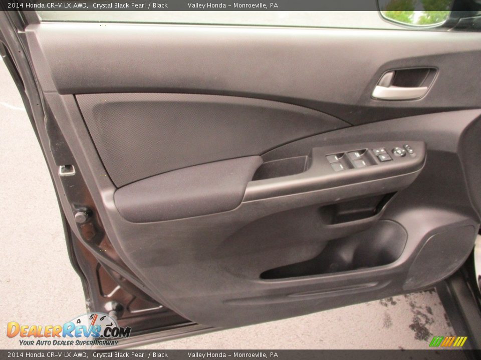 2014 Honda CR-V LX AWD Crystal Black Pearl / Black Photo #9