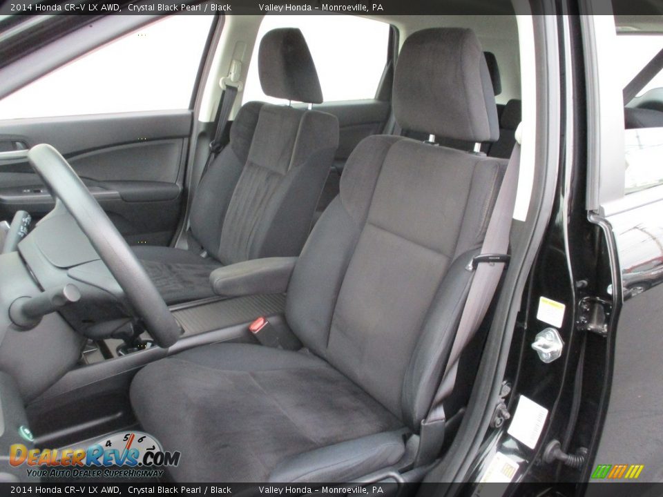 2014 Honda CR-V LX AWD Crystal Black Pearl / Black Photo #10
